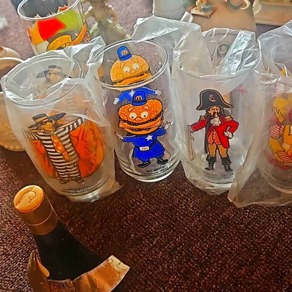 McDonald's collector series gladses